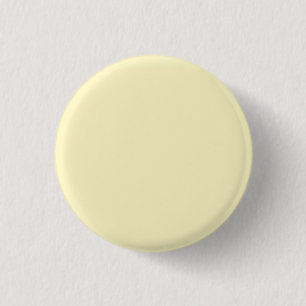Butter Yellow Solid Color 3 Cm Round Badge