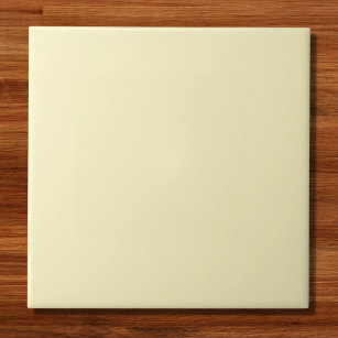 Butter Yellow Solid Color Tile