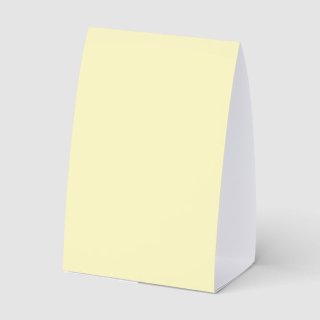 Butter Yellow Solid Colour (Back)