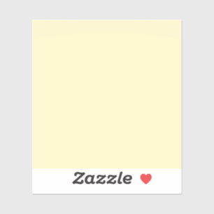 Butter Yellow Solid Colour