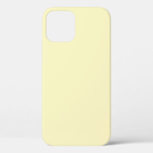 Butter Yellow Solid Colour iPhone 12 Case