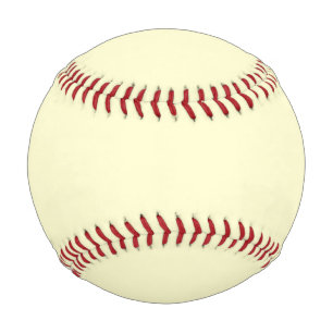 Butter Yellow Solid Colour   Classic Elegant Baseball