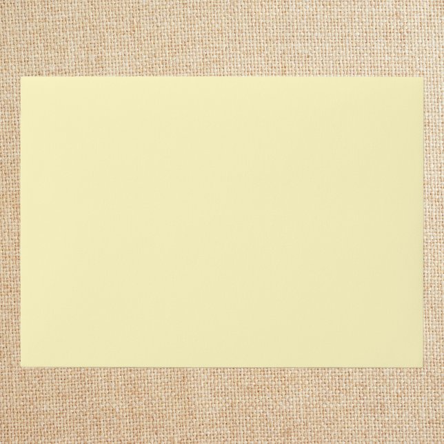 Butter Yellow Solid Colour Envelope (Creator Uploaded)