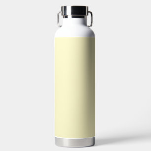 Butter Yellow Solid Colour Water Bottle