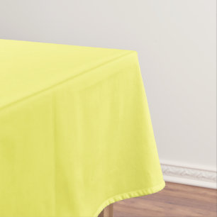 Butter Yellow Tablecloth