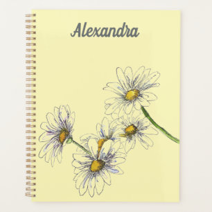 Butter Yellow with name or message Planner