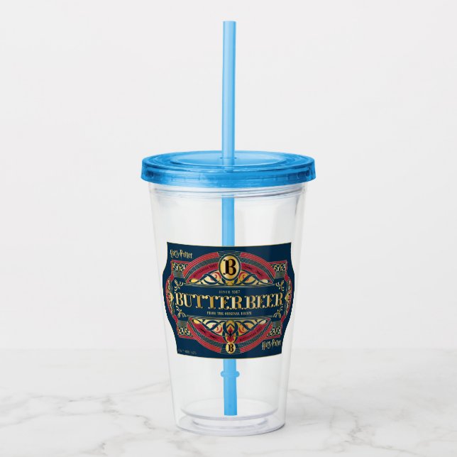 BUTTERBEER™ Horizontal Logo Acrylic Tumbler (Front)