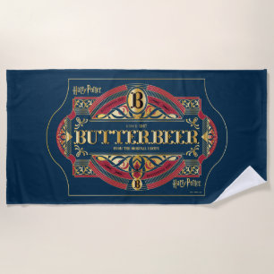 BUTTERBEER™ Horizontal Logo Beach Towel