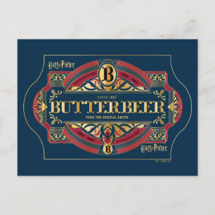 BUTTERBEER™ Horizontal Logo Postcard