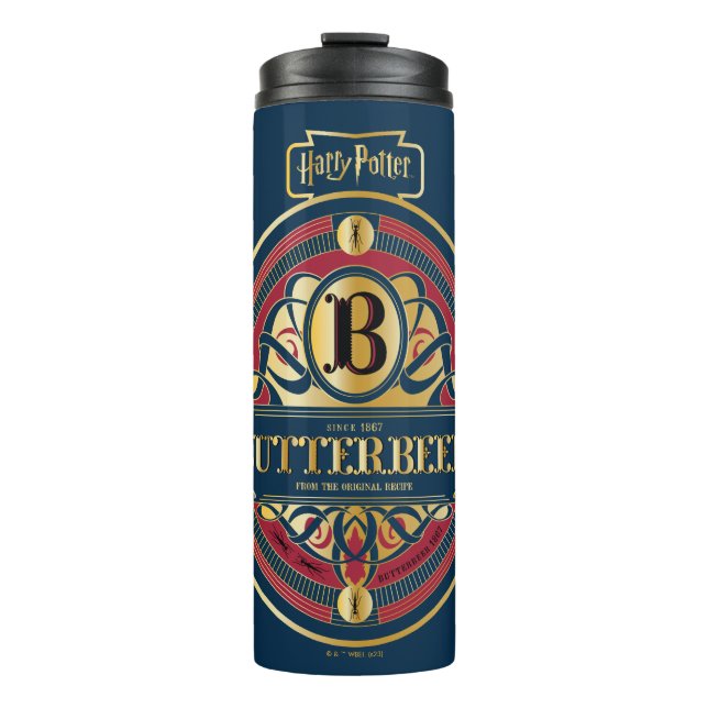 BUTTERBEER™ Vertical Logo Thermal Tumbler (Front)