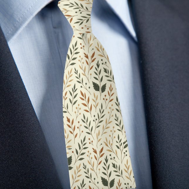 Buttercream Leaves Tie (Creator Uploaded)