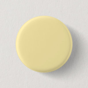 Buttercream Solid Colour 3 Cm Round Badge