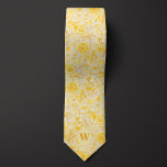 Buttercream Yellow Botanical Pattern Tie<br><div class="desc">Elevate your wedding attire with our Buttercream Yellow Botanical Pattern Neck Tie. The botanical pattern in buttercream yellow adds a touch of elegance. Don't forget to complete your look with our matching socks for a polished appearance.</div>