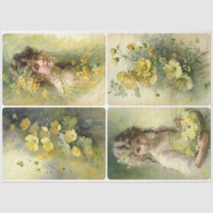 Buttercup Beauties Tissue Paper
