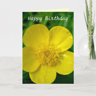 Buttercup - Birthday - Customised Card