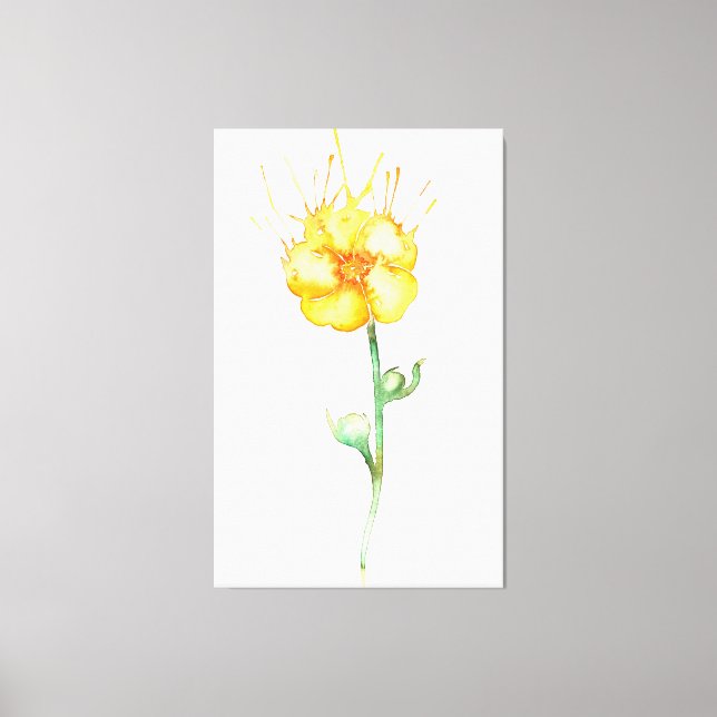 Buttercup Canvas Print (Front)