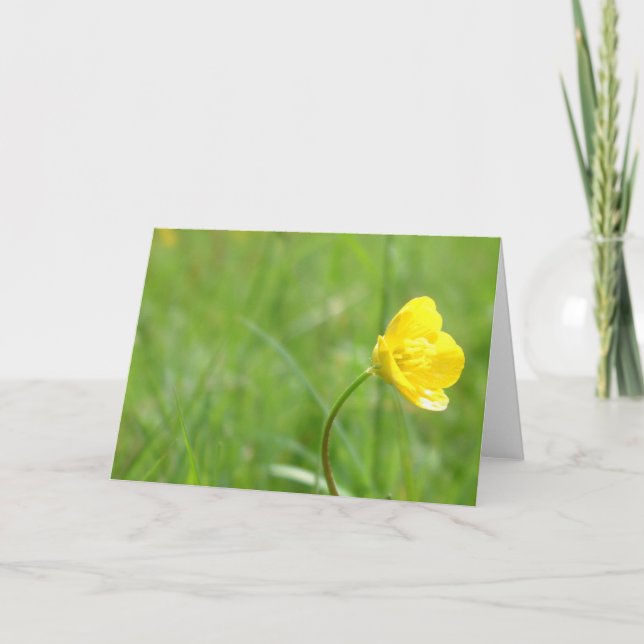 buttercup card (Front)