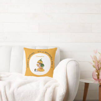 Buttercup Child Whimsical Flower Party Collection Cushion