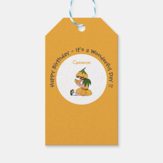 Buttercup Child Whimsical Flower Party Collection Gift Tags