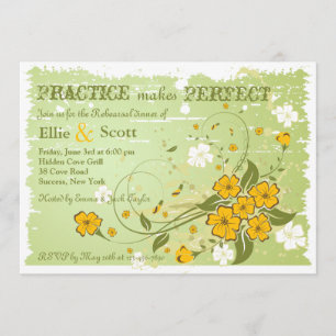 Buttercup Crescent Invitation