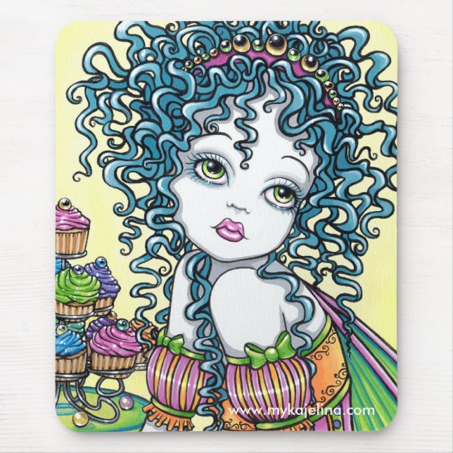 Buttercup Cut Cake Rainbow Fairy Mousepad (Front)