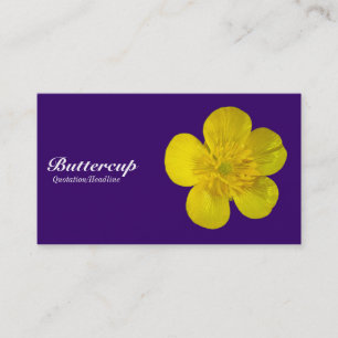 Buttercup - Deep Purple 330066 Business Card