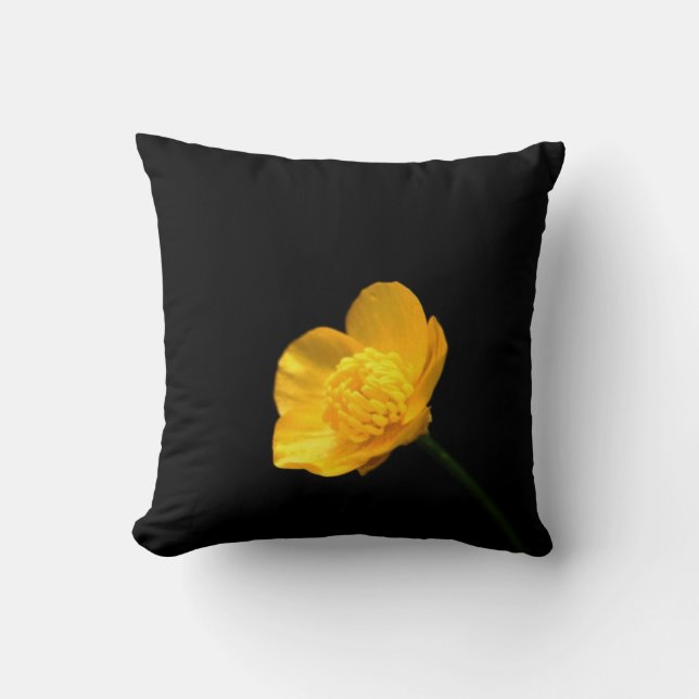 Buttercup Flower tpcna Cushion (Front)