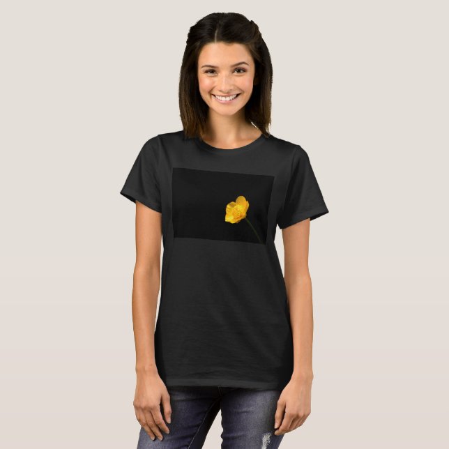 Buttercup Flower wcm T-Shirt (Front Full)