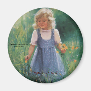 Buttercup Girl Magnet