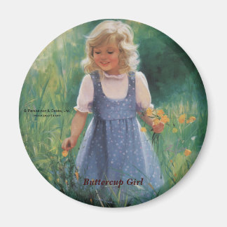 Buttercup Girl Magnet