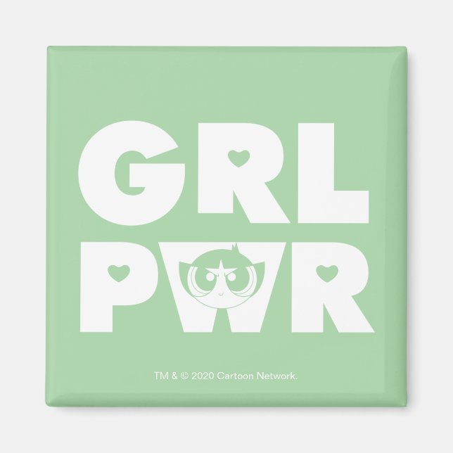 Buttercup: Girl Power Magnet (Front)