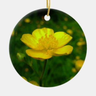 Buttercup Ornament Flowers Christmas Decoration