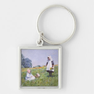 Buttercups and Daisies Key Ring