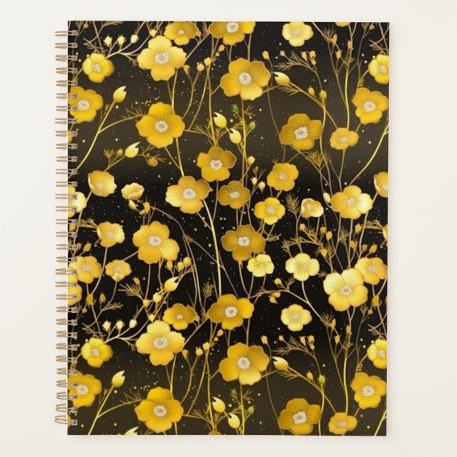 Buttercups Chiyogami Planner (Front)