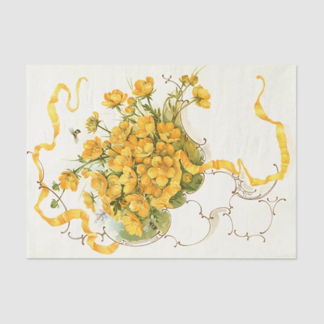 Buttercups Tissue Paper (Front)