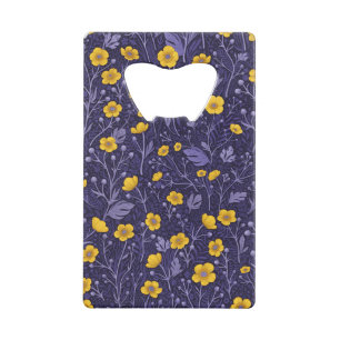 Buttercups, yellow and violet