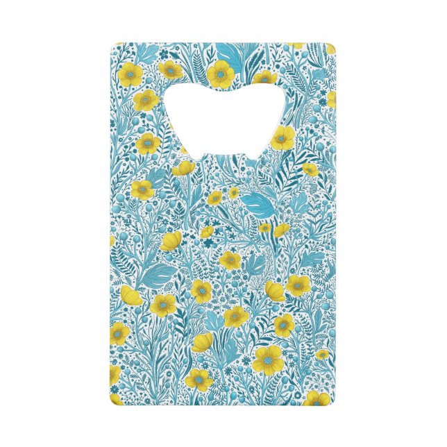 Buttercups, yellow, blue and white (Front)