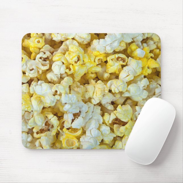 Buttered Popcorn Mouse Mat (With Mouse)