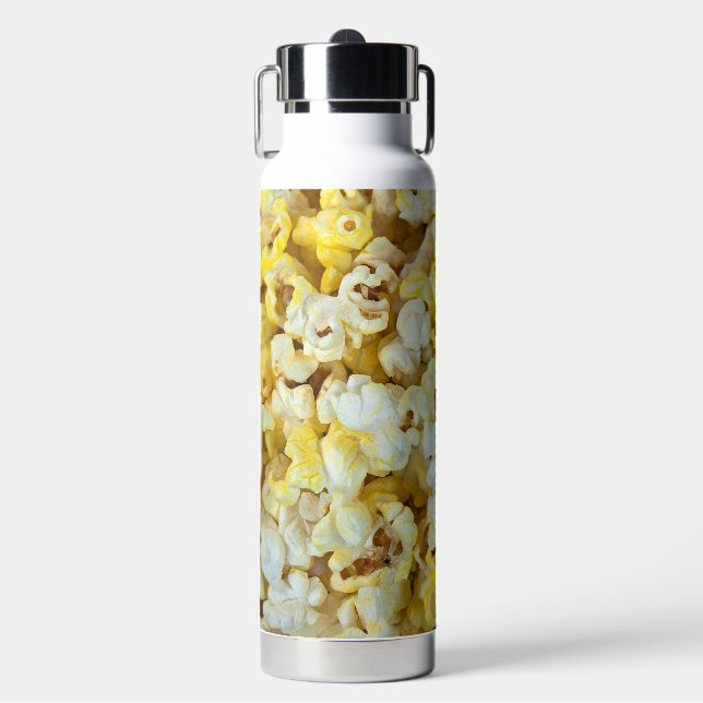 Buttered Popcorn  Water Bottle (Front)