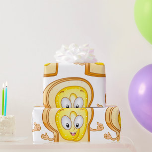 Butterface Bread Wrapping Paper