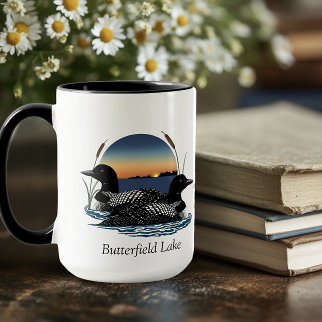 Butterfield Lake Loon Pair Mug (Creator Uploaded)