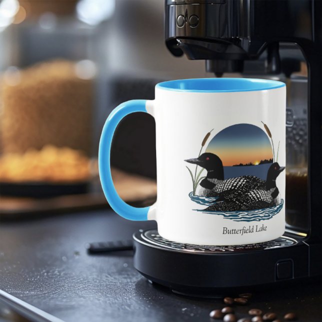 Butterfield Lake Loon Pair Mug (Creator Uploaded)
