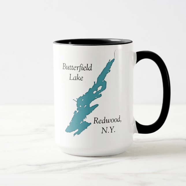 Butterfield Lake Loon Pair Mug (Right)