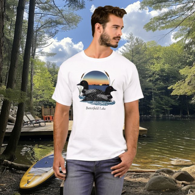 Butterfield Lake Loon Pair  T-Shirt (Creator Uploaded)
