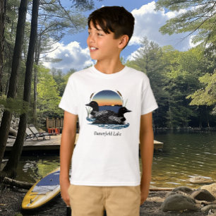Butterfield Lake Loon Pair T-Shirt