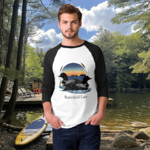 Butterfield Lake Loon Pair T-Shirt
