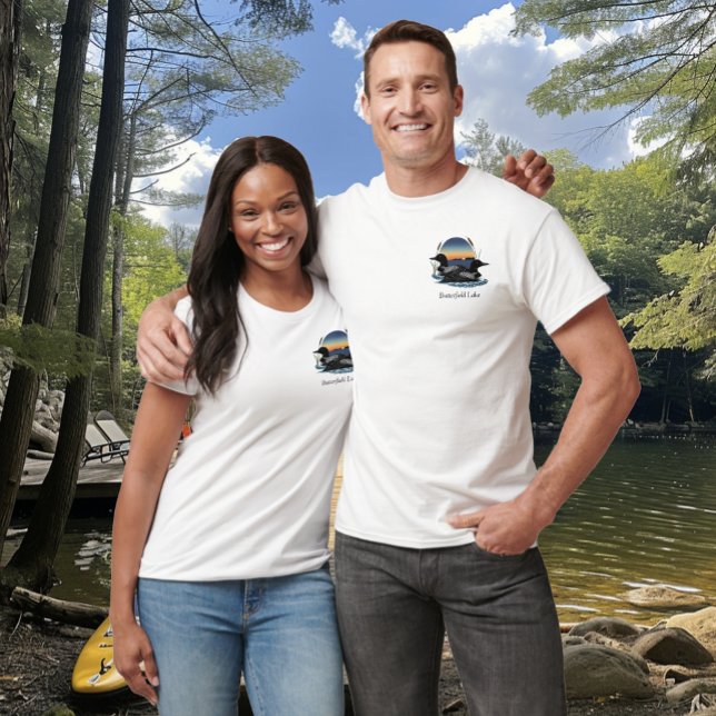 Butterfield Lake Loon Pair T-Shirt (Creator Uploaded)