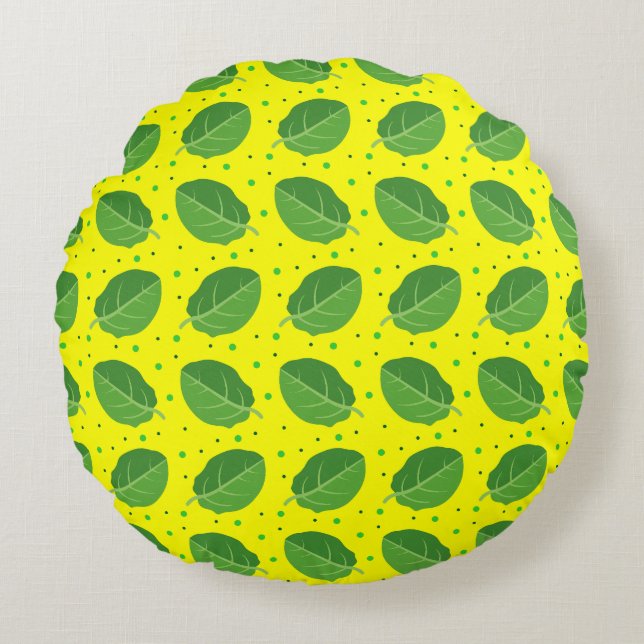 Butterflay Round Cushion (Front)