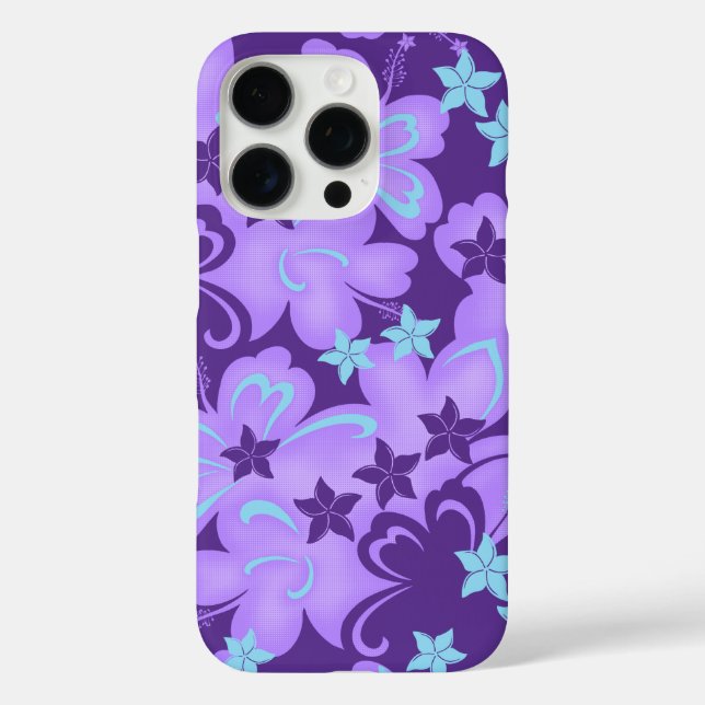 Butterflibiscus Hawaiian Hibiscus Butterfly Purple Case-Mate iPhone Case (Back)