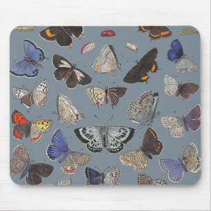 Butterflies, 1842 mouse mat
